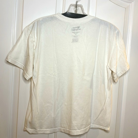 GC IN AND OUT BURGER T-SHIRT youth size large cotton white - Picture 5 of 5